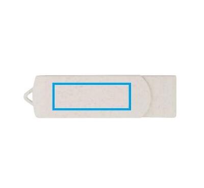 clé usb en paille de blé