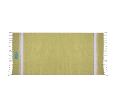 paréo serviette couleur jaune 