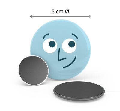 badge aimanté 5 cm