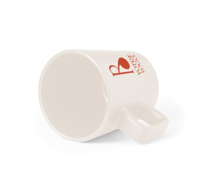 mug en céramique 300 ml couleur naturel personnalisable