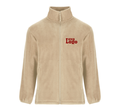 veste polaire couleur beige