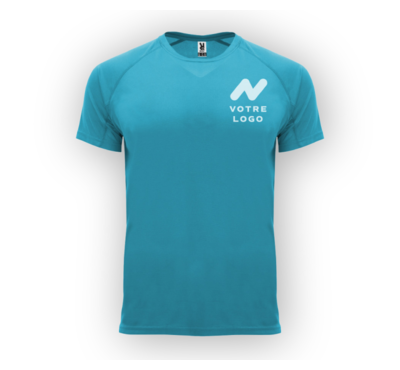 tee-shirt bahrain homme turquoise