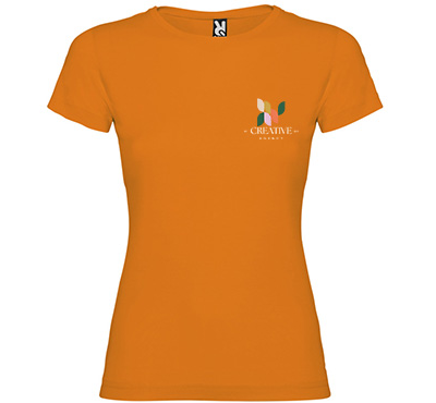 tee-shirt jamaica orange