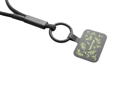 tour de cou porte telephone couleur noir