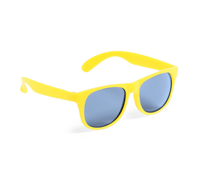 lunettes de soleil personnalisables jaunes
