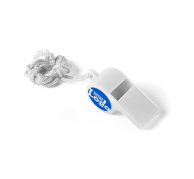 sifflet couleur blanc à personnalisé 