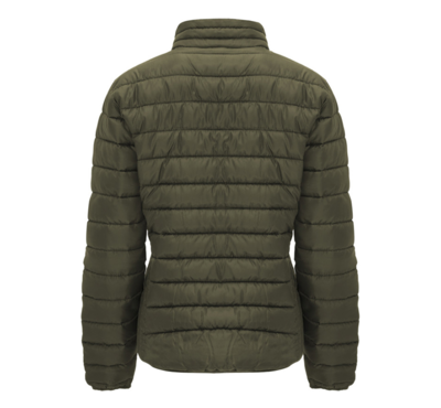 doudoune finland femme bleu logotée