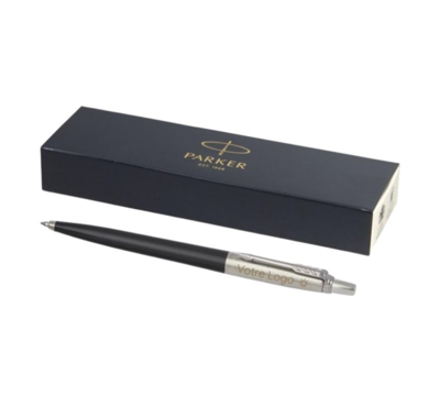 stylo noir personnalisable