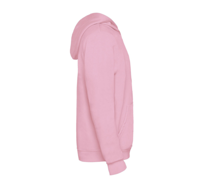 sweat à capuche pour enfant couleur rose clair