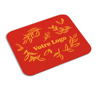 tapis de souris personnalisable rouge