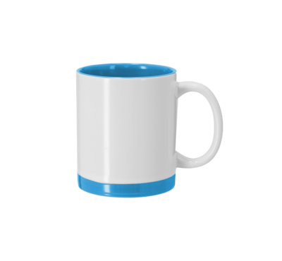 mug céramique bleu