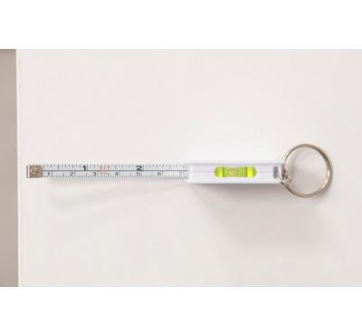 porte clé mètre niveau personnalisable 