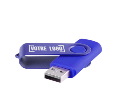 clé usb coloré 16 gb couleur bleu