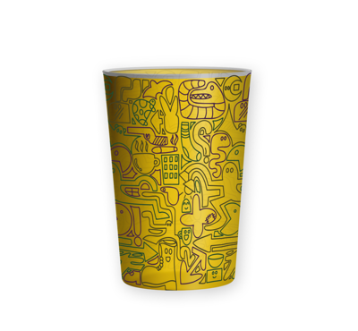 ecocup personnalisable jaune