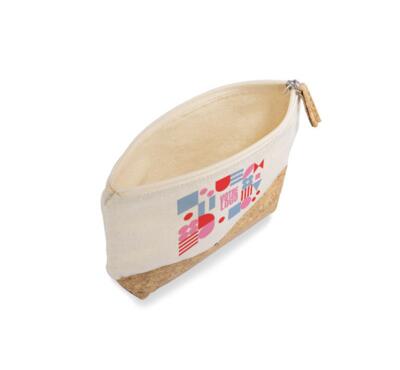 pochette à cosmétique en liège 