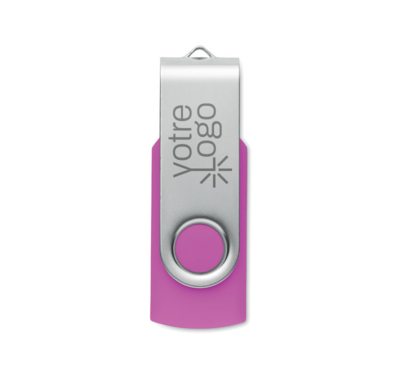 clé USB-C 16 gb couleur rose publicitaire