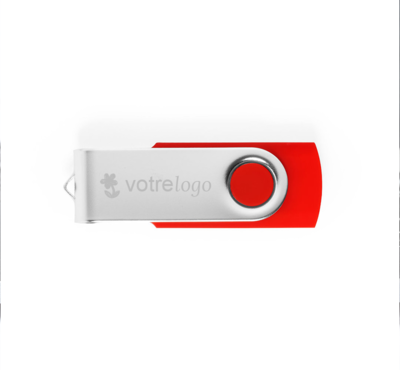 clé usb 8gb personnalisable couleur rouge