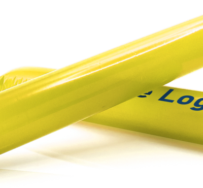 tap tap couleur jaune publicitaire