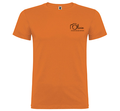 Tee-shirt beagle orange