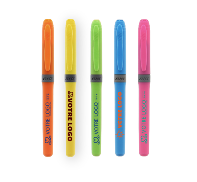 surligneur bic personnalisable