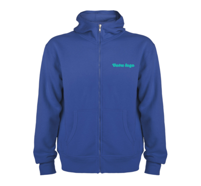 sweat à capuche couleur bleu