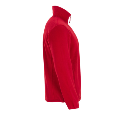 veste polaire rouge logoté