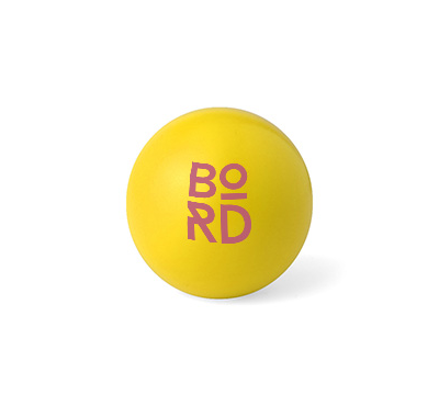 Balle antistress jaune