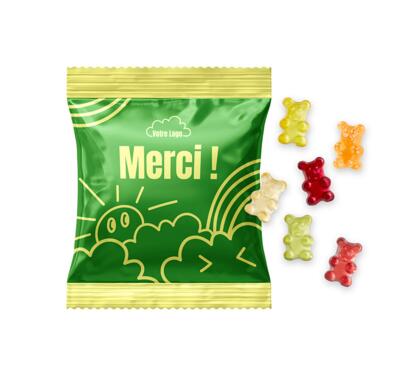 gommes de fruits oursons