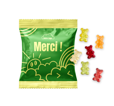 gommes de fruits oursons