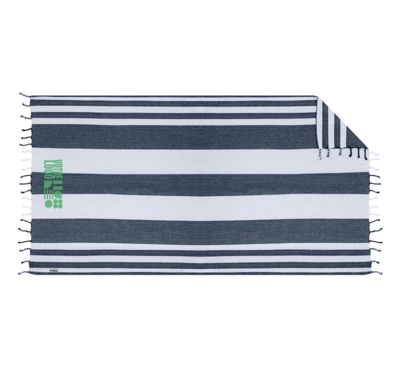 paréo serviette couleur bleu marine