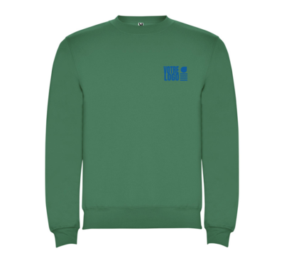 pull ras du cou enfant couleur vert