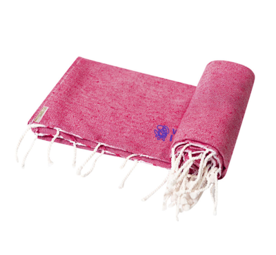 paréo serviette couleur rose
