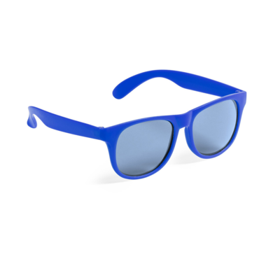 Lunettes de soleil personnalisées bleues
