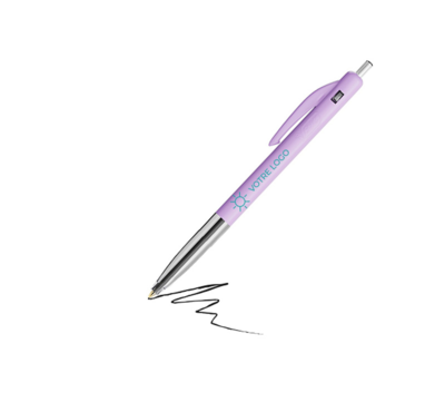 stylo bille violet bic publicitaire