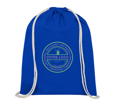 sac à dos couleur bleu 