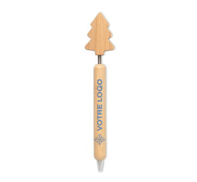 Stylo en forme de sapin de Noël