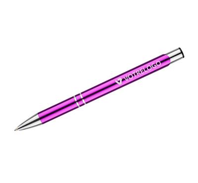 stylo bille personnalisé rose