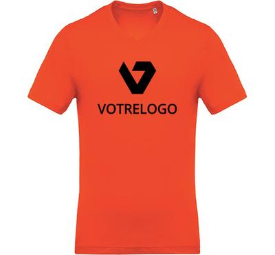 T-shirt homme K370 orange - XL