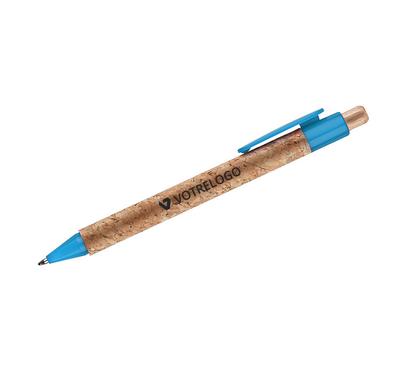 stylo à bille touch korte azuré
