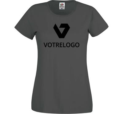 T-shirt femme SC61420 graphite - M