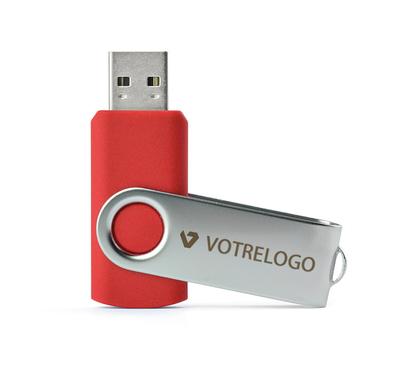 Clé USB TWISTER 8 GB rouge