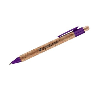 Stylo à bille touch KORTE violet