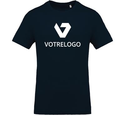 T-shirt homme K369 bleu marine - S