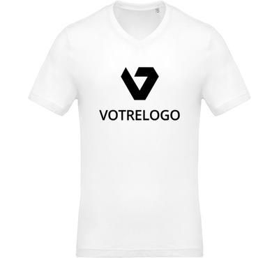 T-shirt homme K370 blanc - 3XL