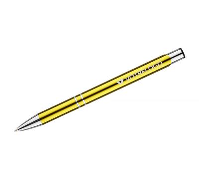 stylo personnalisé jaune
