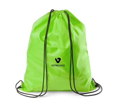 Sac à dos à 2 cordons VALO vert clair