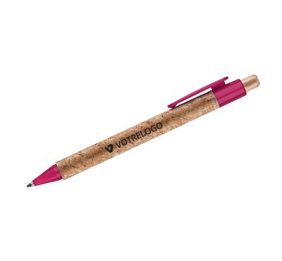 Stylo à bille touch KORTE rose