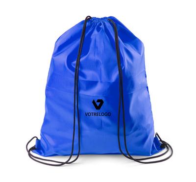 Sac à dos à 2 cordons VALO bleu