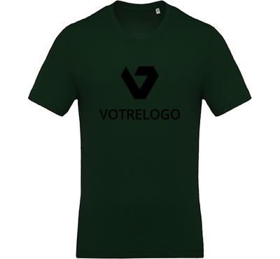 T-shirt homme K370 vert foncé - 3XL