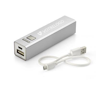 Powerbank TALL 2200 mAh argent